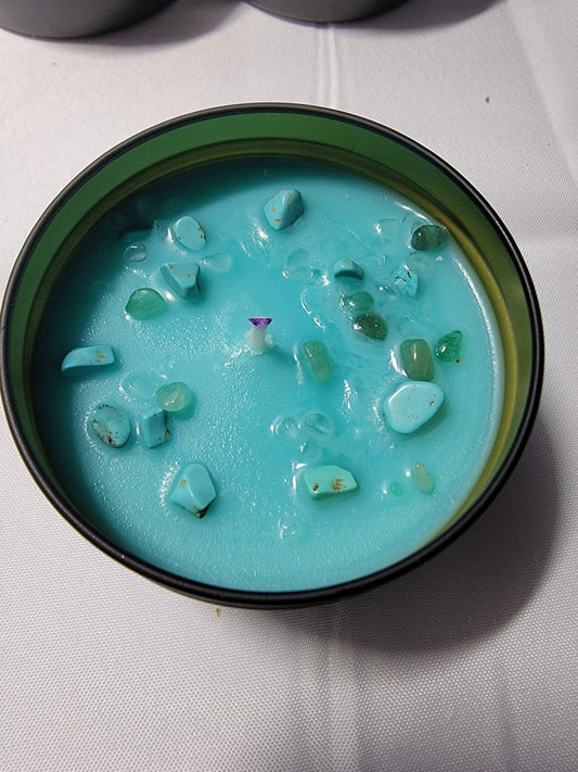 Throat Chakra Candle