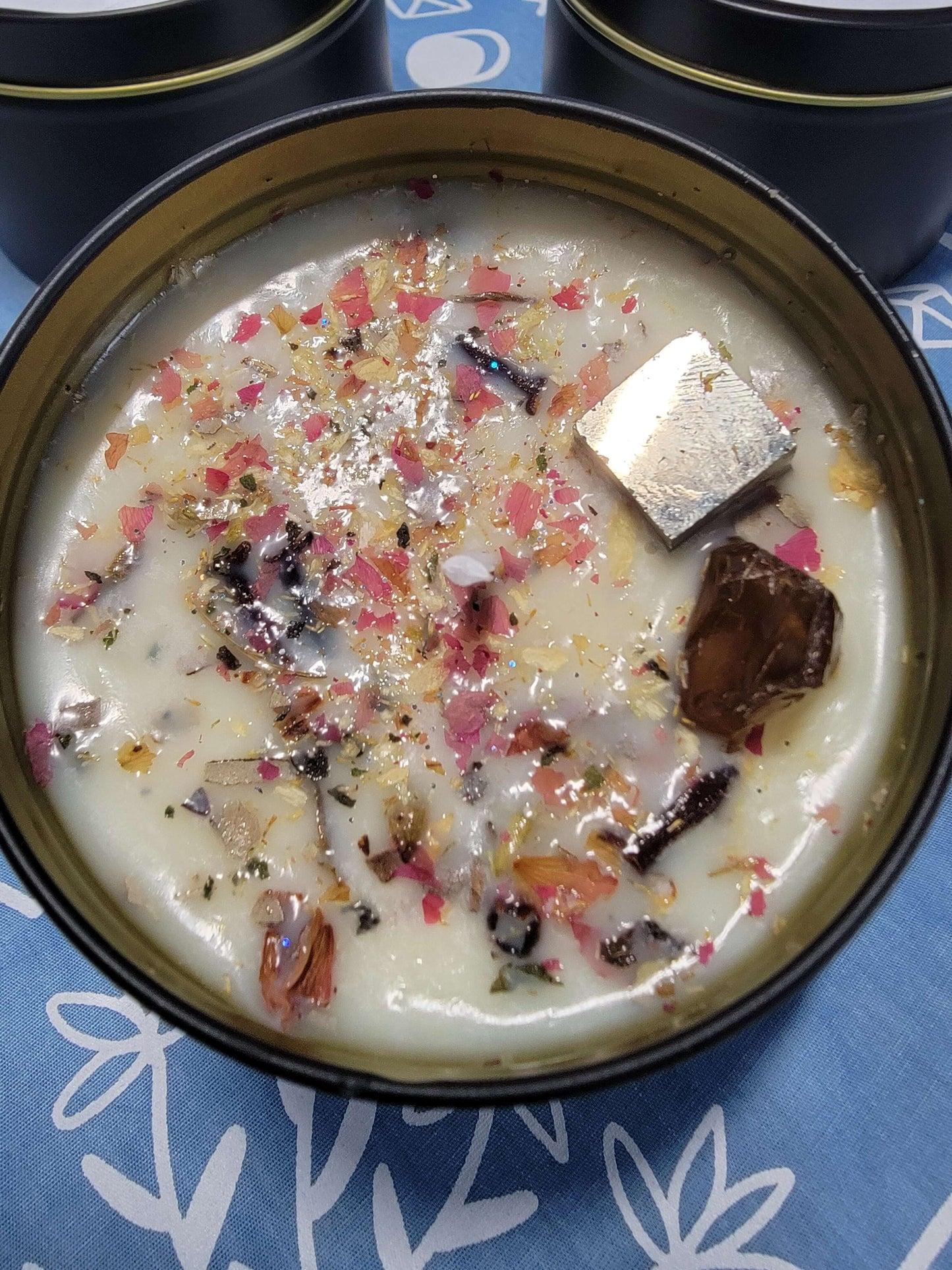 Abundance
Chakra
Manifestation 
Manifesting 
Soy candle
Candles
Shampoo bar
Shampoo
Crystal candles
Metaphysical