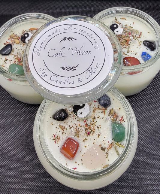 Soul Mate Crystal Soy Candle