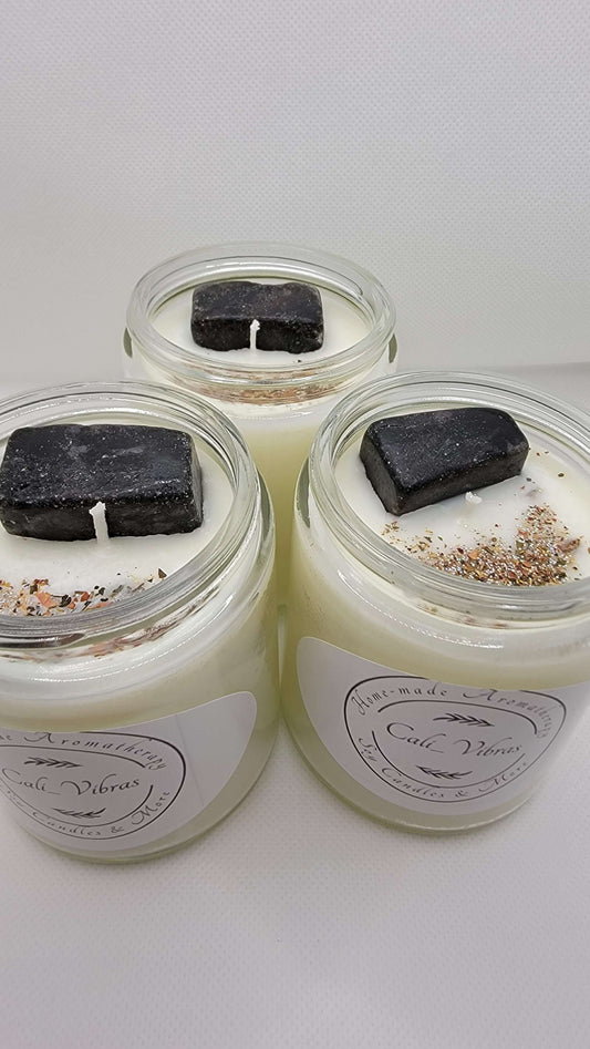 Abundance
Chakra
Manifestation 
Manifesting 
Soy candle
Candles
Shampoo bar
Shampoo
Crystal candles
Metaphysical