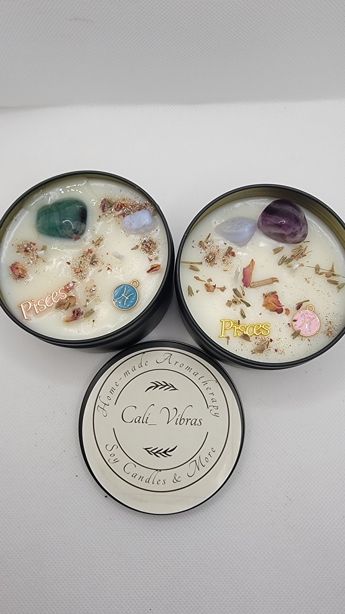 Pisces Zodiac Candle