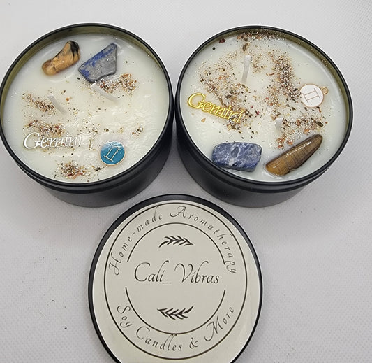 Gemini Zodiac Candle