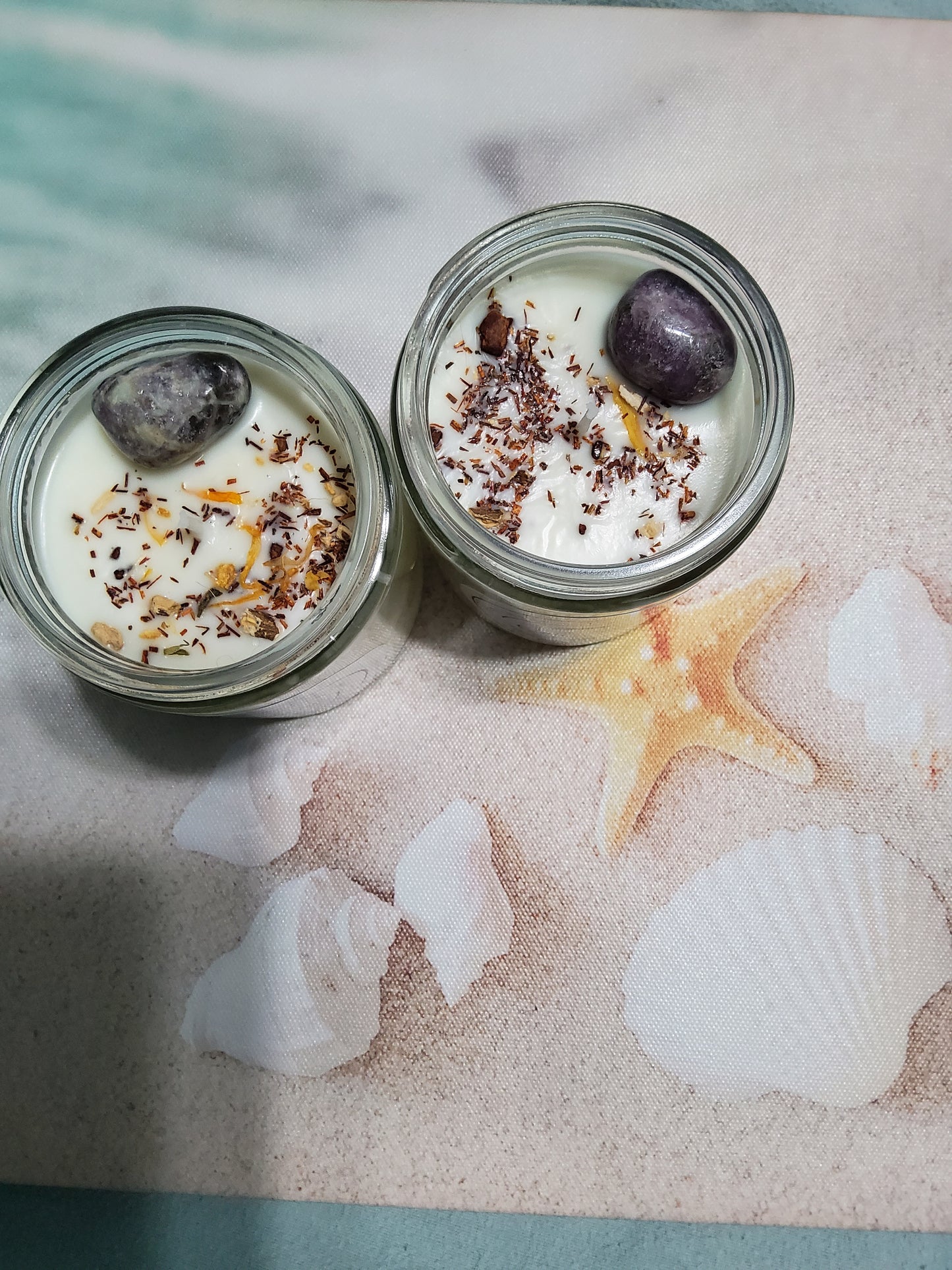 Lepidolite Soy Candle