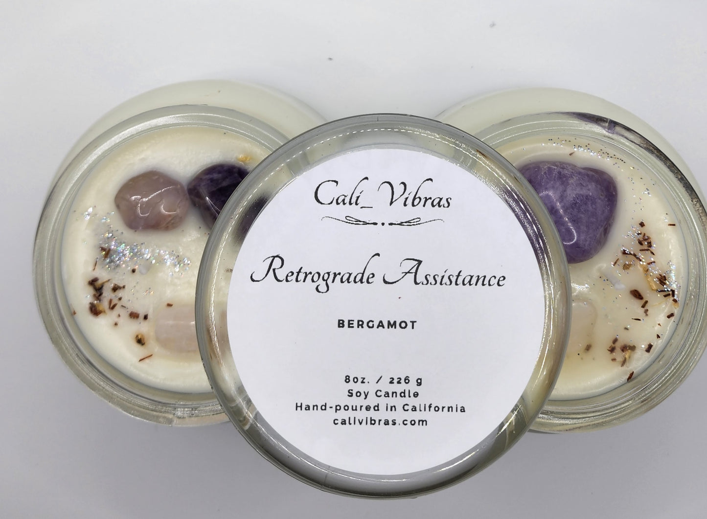 Retrograde Assistance (Amethyst and Rose Quartz)