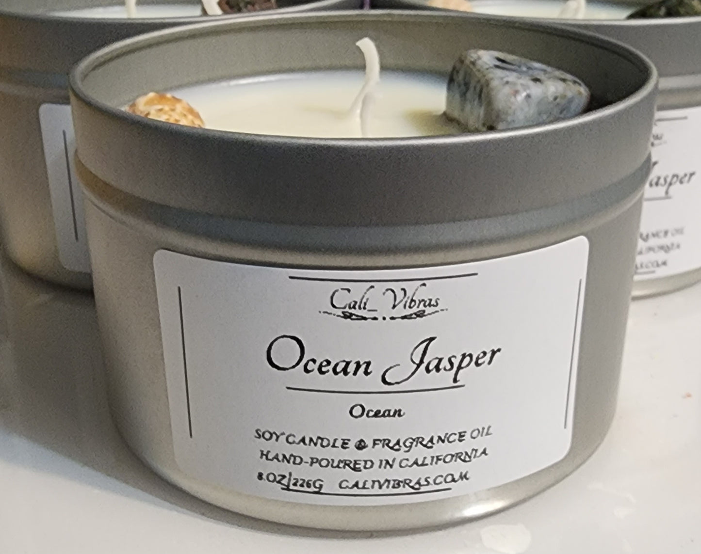 Ocean Jasper Spirit Soy Candle
