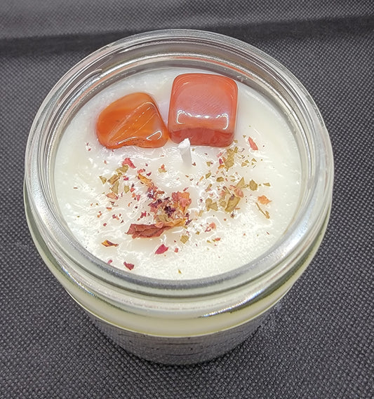 Abundance
Chakra
Manifestation 
Manifesting 
Soy candle
Candles
Shampoo bar
Shampoo
Crystal candles
Metaphysical